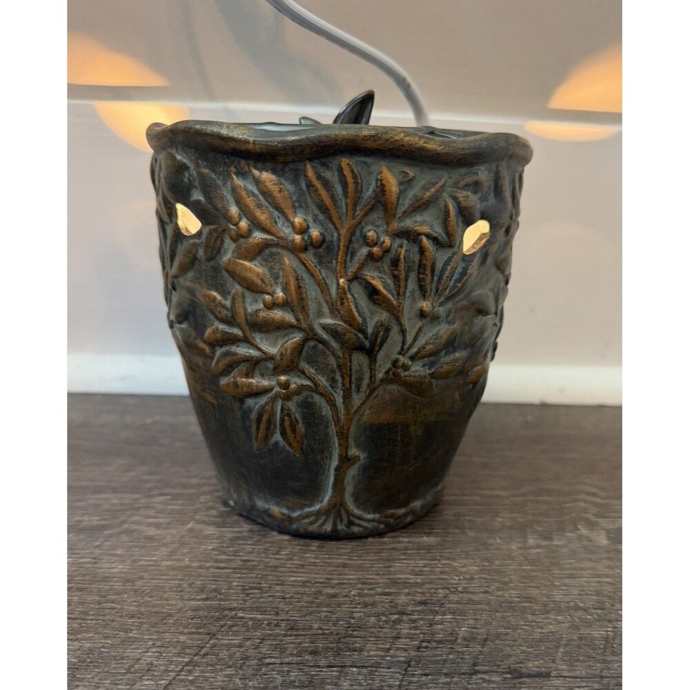 SCENTSATIONALS ELECTRIC CERAMIC SCENTED WAX WARMER NEW